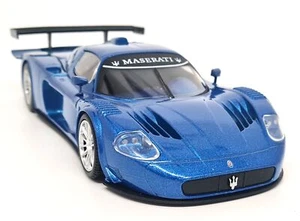 Motormax 1/24 - Maserati MC12 Metallic Blue Supercar Diecast Scale Model Car - Foto 1 di 7