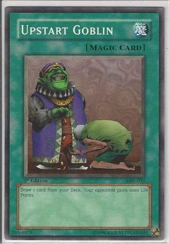 Upstart Goblin - 1st Edition Magic Ruler HP YuGiOh - Image 1 of 1