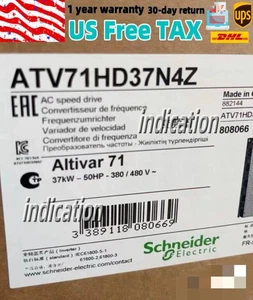 1PC Schneider ATV71HD37N4Z Inverter ATV71HD37N4Z New In Box Fast Shipping - Picture 1 of 2
