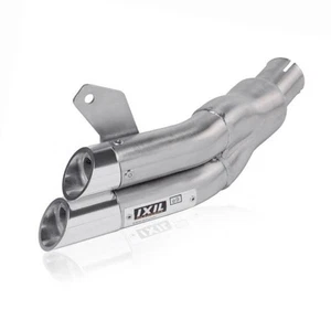 Scarico completo IXIL L2X Dual Hyperlow acciaio racing Honda Monkey 125 18-23 - Imagen 1 de 7