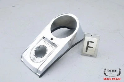 Harley Softail Heritage Classic 2003 tanque de combustible cubierta de consola cromo #4129 Foto 1 de 4