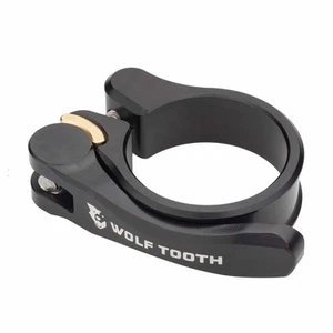 Wolf Tooth Components Quick Release Seatpost Clamp, 29.8mm - Black - Picture 1 of 1