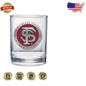 Elegante vidrio antiguo doble del estado de Florida 14 OZ - delicia segura para microondas - Imagen 1 de 2