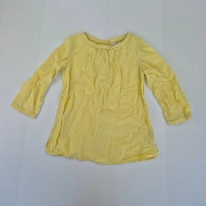 BODEN Bluse 8 gelb Damen 100% Leinen 3/4 Arm Oberteil Knopfleiste hinten - Bild 1 von 14