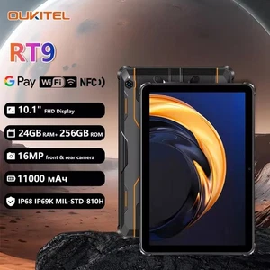 Global Oukitel RT9 10.1" HD Display Rugged Tablet 11000mAh 24GB+256GB Android 14 - Picture 1 of 30