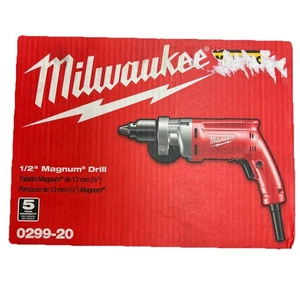Milwaukee 0299-20 120V AC 1/2-Inch Magnum Drill 0-850 RPM w/ Chuck Key - NEW - Picture 1 of 6