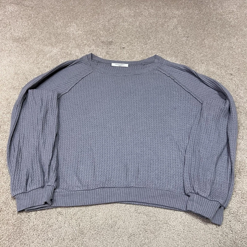 Suéter Project Social T para mujer púrpura manga larga pulóver talla mediana Foto 1 de 4