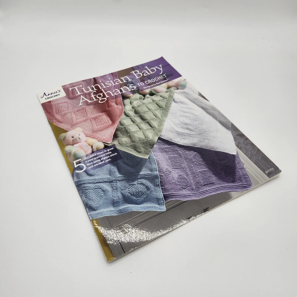 Tunisian Baby Afghans to Crochet, Annie's Crochet, 5 Designs - Image 1 of 2