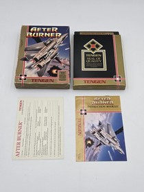 NES Nintendo - After Burner (Tengen) CIB Complete in Box w/ Manual, Card, Sleeve