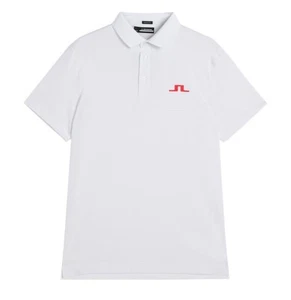 JLINDEBERG BRIDGE REGULAR FIT POLO GMJT07619 WHITE SIZE S - Picture 1 of 1