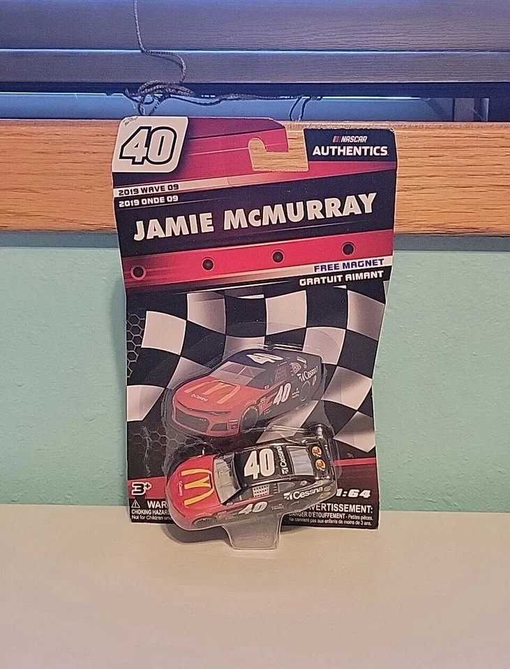 Jamie McMurray #40 MC Donalds Camaro Zl1 Wave 9 NASCAR Authentics Diecast 2019