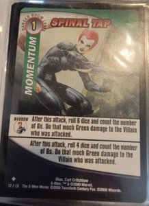 Spinal Tap # 72/131 X-Men Trading Game Cards Uncommons TCG WOTC 2000 XMEN - Bild 1 von 1