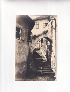 4679) STEIN an der DONAU - Alte STIEGE - FOTO AK Franz Sedlmayr - Imagen 1 de 2