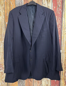 Custom Loro Piana Men's 130's Wool Silk Sport Coat Jacket Sz 54L Working Cuffs