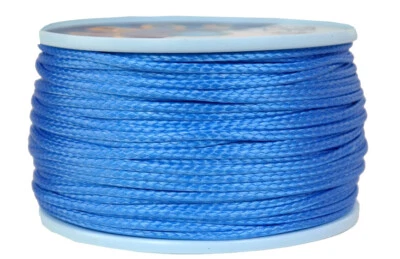DYNEEMA Flechtleine / Seil / Flechtschnur Ø 3mm / 100 Meter Fb. blau / 950 daN - Bild 1 von 2