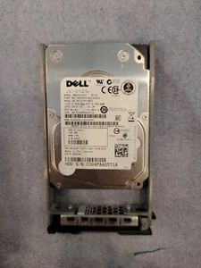 Dell 146GB 15k SAS 6G HDD 2.5in 6Gbps 2.5+Tray - Picture 1 of 1