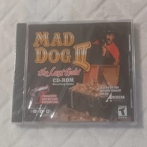 Mad Dog 2: The Lost Gold Original Arcade (CD-Rom, 2003) New Sealed - Picture 1 of 3