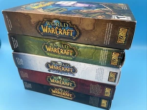 World Of Warcraft ~ Lot Of 5 PC Games {Crusades Lich King Pandaria Cataclysm} - Picture 1 of 7