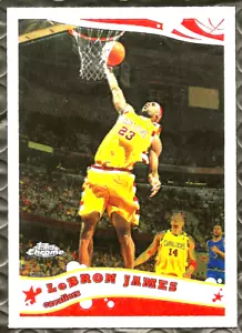 LeBron James 2006 Topps cromado #102 (segundo año) Cavaliers - Imagen 1 de 2