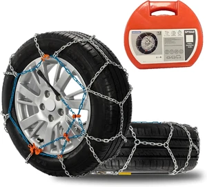 Snow Chains for Car,Suv,Truck and Pickup,Universal Emergency Tire Chains,Compati - Picture 1 of 6