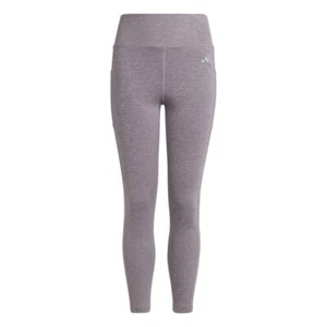 adidas Kids Optime Luxe 7/8 Leggings Activewear Training Sports Bottoms Fitness - Picture 1 of 6