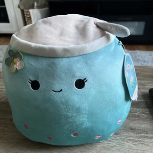 Squishmallow Plush 12" Inch Jakarria Blue Boba Tea Drink NWT RARE - Picture 1 of 5
