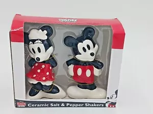 Disney Mickey Mouse & Friend Ceramic Salt & Pepper Shakers - Picture 1 of 3