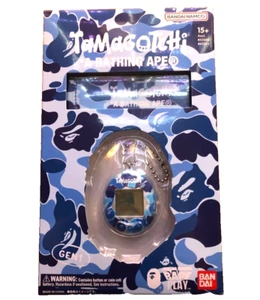BANDAI Tamagotchi A BATHING APE camouflage Blue limited GEN1 / Japan - Picture 1 of 2