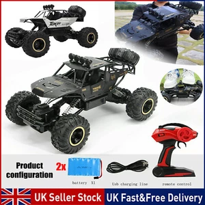 1:12 Remote Control 4WD RC Cars High Speed Big Wheel Car Monster Truck Boy Toys- - Picture 1 of 19