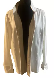 Modern Soul women's sweater Size XL beige Cardigan - Picture 1 of 3