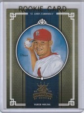 YADIER MOLINA ROOKIE CARD St. Louis Cardinals Baseball DIAMOND KINGS RC!