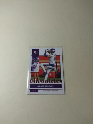 2021 Chronicles (Pink) #53 Adam Thielen Vikings - Image 1 of 2