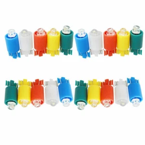 10pcs Of Arcade 12V DC LED Lamp For Illuminated Push Buttons 5 Colors Available - Picture 1 of 6