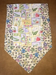 Flor Jardín Mesa Corredor Primavera Verano Regadera Flores 13" x 42" Hecho a Mano - Imagen 1 de 7