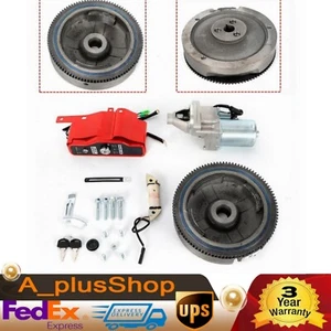 Kit de arranque eléctrico motor de arranque volante motor para Honda GX390 13HP 11HP EE. UU. - Imagen 1 de 13