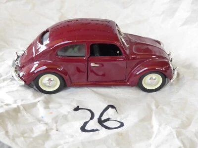 Rio 1/43 Volkswagen 1300 VW Käfer Rosso Con Ovale Finestra Buona Tenuto per - Immagine 1 di 4