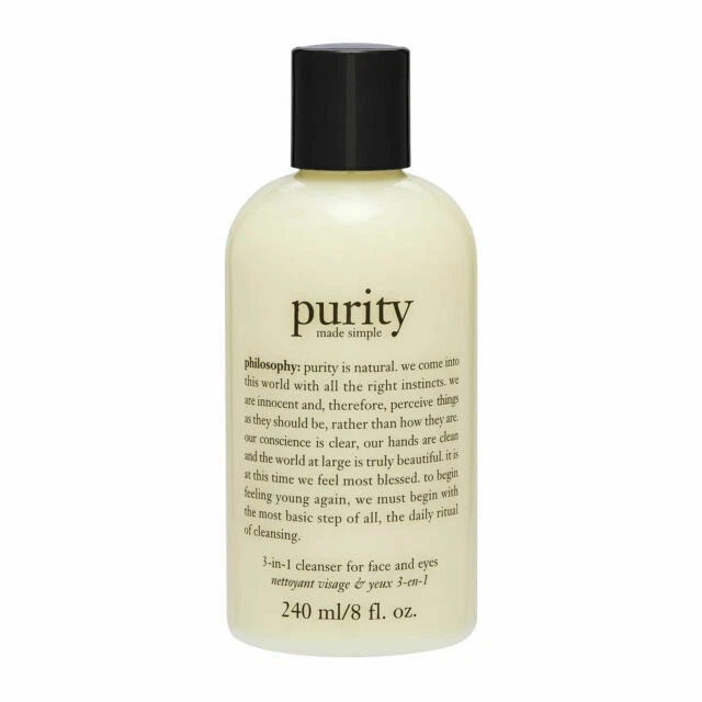 Philosophy  Purity Made Simple One Step Facial Cleanser 8 Fl. Oz.