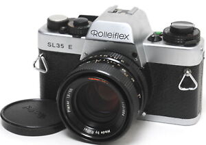 Rolleiflex SL35 E camera w. Rollei HFT Planar 1,8/50mm  NOTTESTED Probably Brok