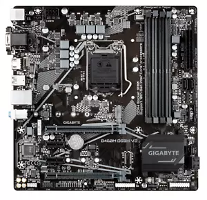 Gigabyte B460M DS3H V2 Motherboard 1200 Supports 10th 11th Gen PCIe Gen3 x4 M.2 - Picture 1 of 4