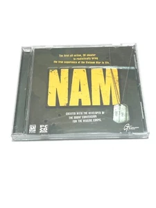 NAM Vietnam War Napalm 1998 Vintage PC CD-ROM Doom Shooter - Picture 1 of 7