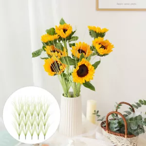 15 Pcs Simulated Grass House Decor Artificial Plants For Home Indoor - Picture 1 of 12