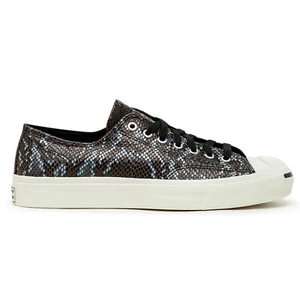 $100 WOMENS CONVERSE CHUCK TAYLOR JACK PURCELL OX REPTILE SIZE 7.5 NEW 170373C - Picture 1 of 4