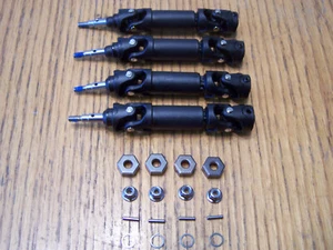 Fit Traxxas SLASH 4X4 VXL Front Rear Extreme Heavy Duty EHD Driveshafts Axle Nut - Picture 1 of 3