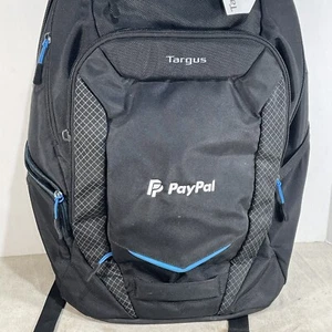 Targus PayPal Active Commuter Backpack Large Black Zipper Closer - Picture 1 of 12