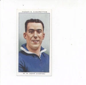 1936 Ogden's Football Club Captains Soccer #10 Dixie Dean Everton - Bild 1 von 2