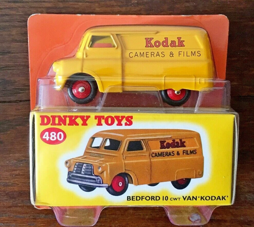 DINKY TOYS BEDFORD 10 CWT KODAK N. 480 1/43 SCALE n BBR MINICHAMPS MERCURY CORGI - Immagine 1 di 1