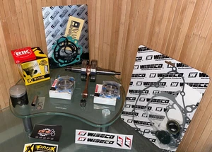 KIT DE RECONSTRUCCIÓN DEL MOTOR SUZUKI RM 65 2003-2005 / CIGÜEÑAL NUEVO + PISTÓN + JUNTAS - Imagen 1 de 3