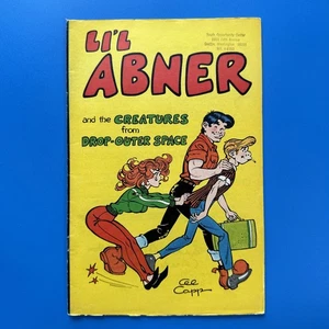 RARE Li’l Abner Drop-Outer Space Job Corps Comic 1965 w/Original Insert VF+ - Picture 1 of 10