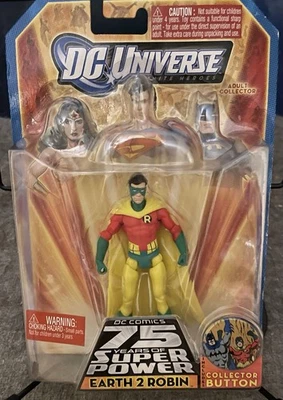 Tierra 2 Robin MOC DC Universe 75 años de Superpoder Infinite Heroes Mattel 09 Foto 1 de 2