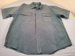 Cabelas Shirt Mens XL Green Brushpopper Hunting Fishing Safari Outdoors - Picture 1 of 13
